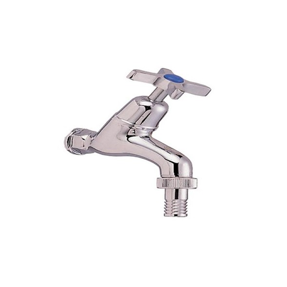 DOE HB56 HOSE BIB TAP C/W 1/2" HOSE TAIL AND COLLAR SCREW (COMPLETE WITH ABS ARROWLINE HANDLE)