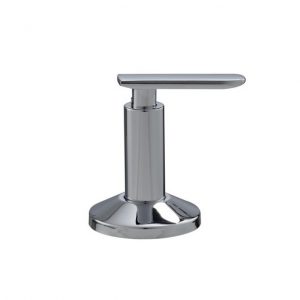 DOE NF60 1/4 TURN 1/2" F & F WALL FLANGE STOP COCK C/W NF HANDLE NEU