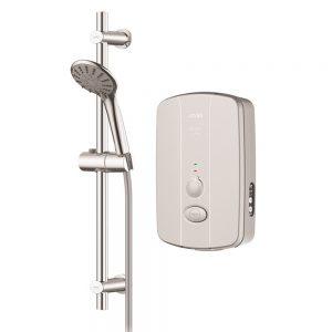 JOVEN I90P Instant Hot Shower Built-In Pump Silver