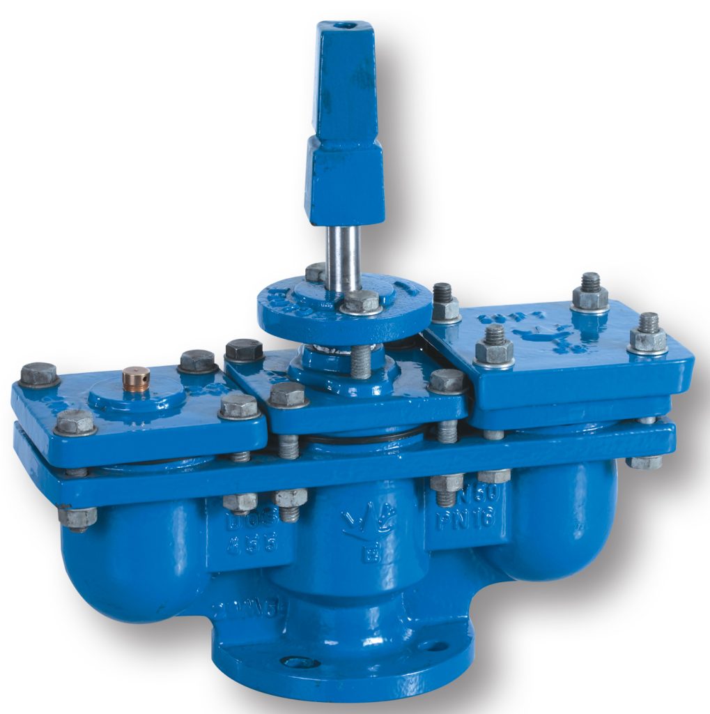Ductile Iron PN16 Double Acting Double Orifice Air Relief Valve, AVK